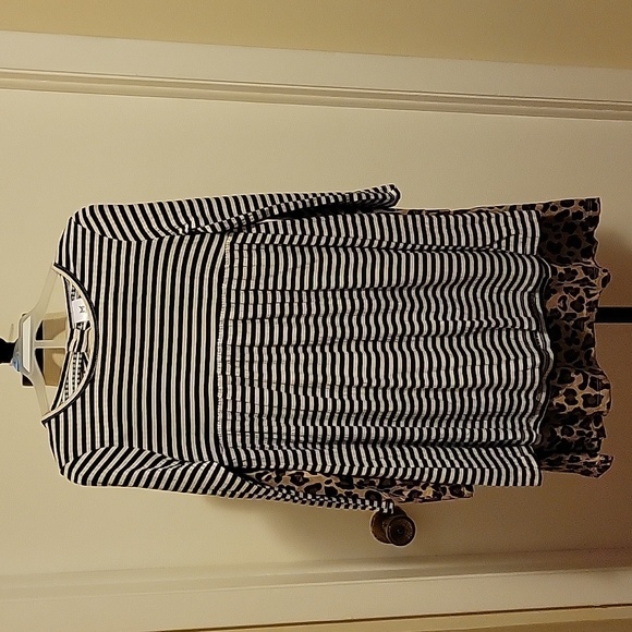 NWT: 2 Members Mark Long Sleeve Knit Dresses - Picture 2 of 16